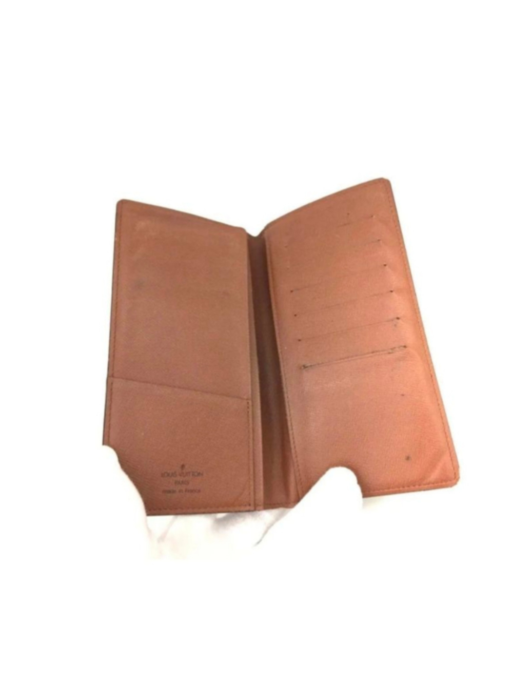 Women's Louis Vuitton Monogram Brown Long Wallet One Size - Picture 5 of 8